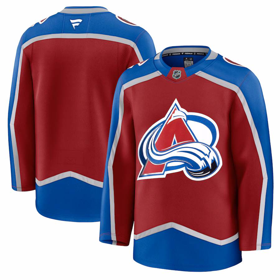 Men's Colorado Avalanche Fanatics Burgundy Home Premium Jersey