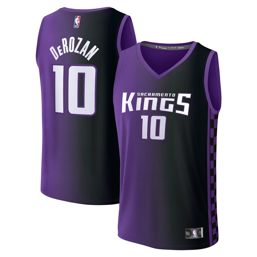 Men's Sacramento Kings DeMar DeRozan Fanatics Purple Fast Break Replica Jersey - Statement Edition