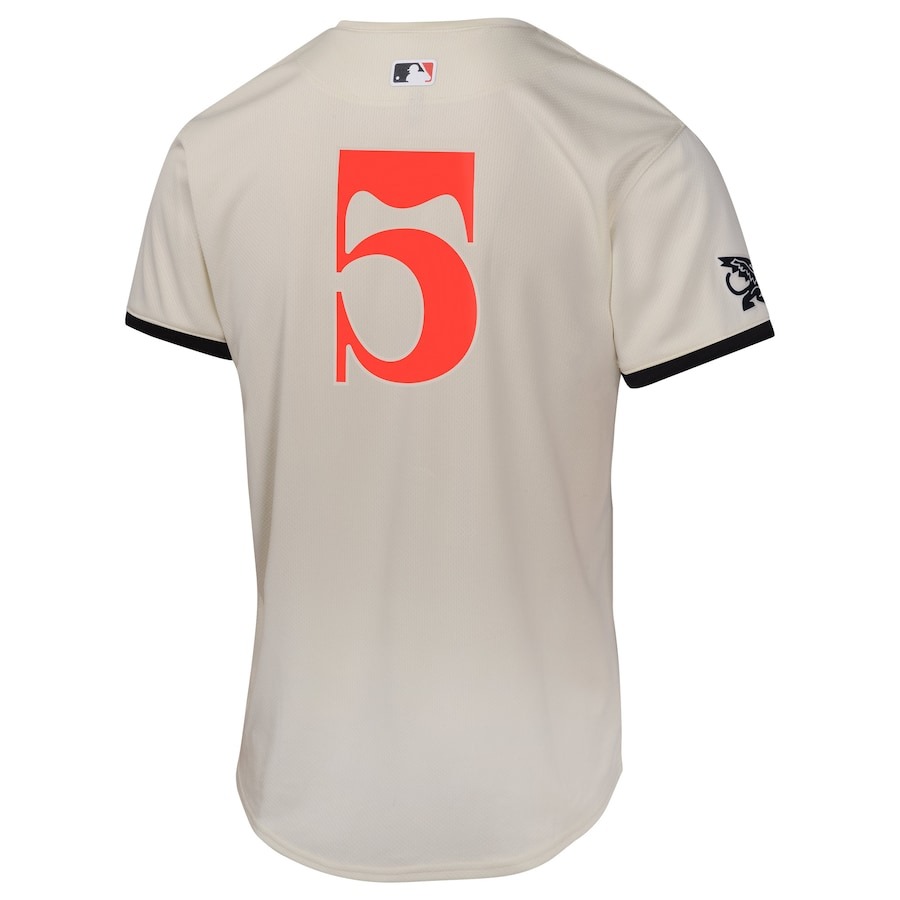 Men's Texas Rangers Corey Seager Nike Natural City Connect Limited Player Jersey