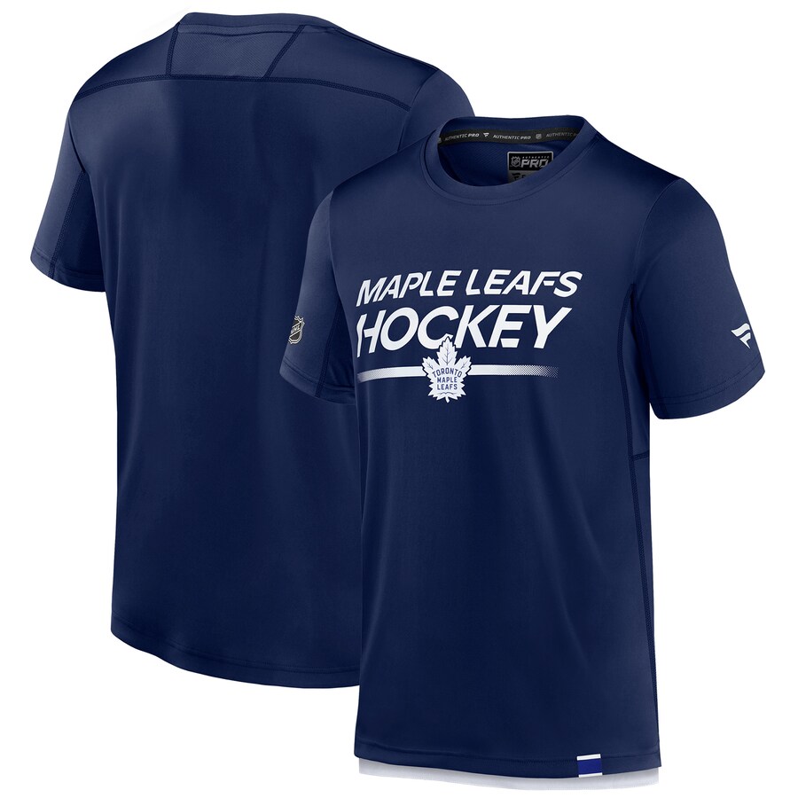 Men's Toronto Maple Leafs Fanatics Cobalt Tech T-Shirt