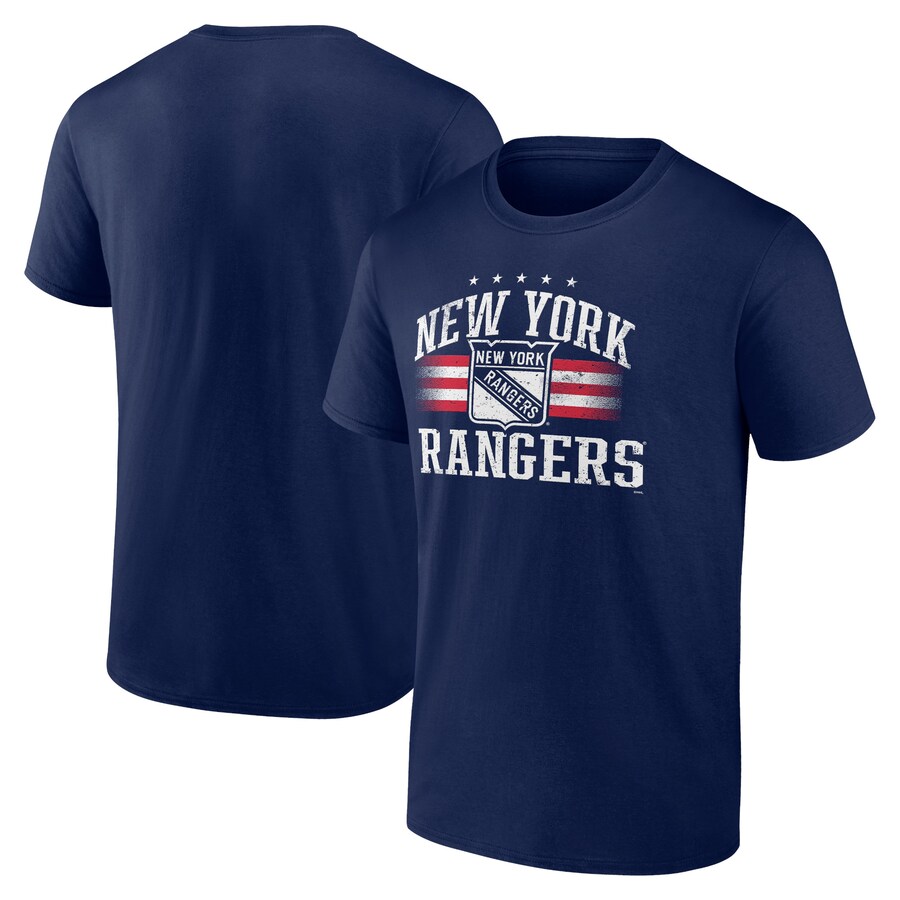Men's New York Rangers Navy Americana Team T-Shirt