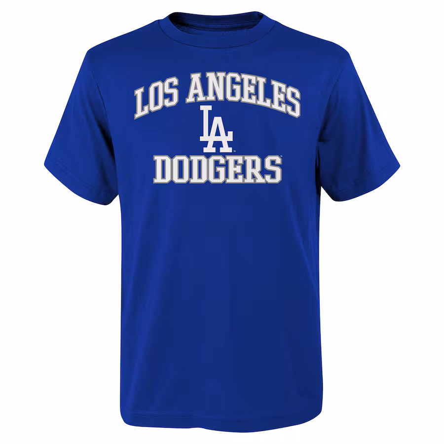 Youth Los Angeles Dodgers Royal Heart & Soul T-Shirt