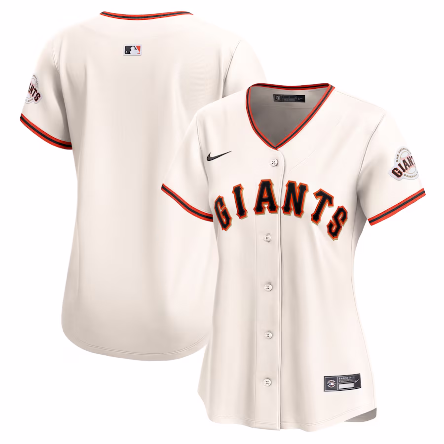 Women's San Francisco Giants Nike Cream Home Limited Jersey