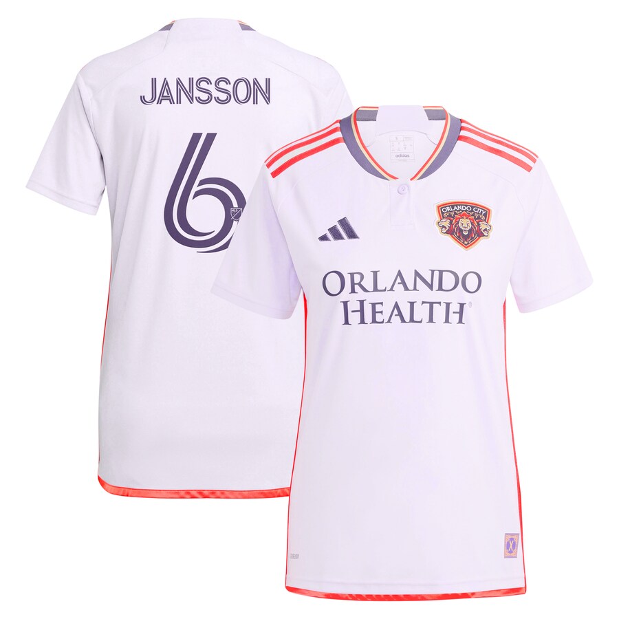 Women's Orlando City SC Robin Jansson adidas Purple 2024 Legacy Kit Replica Player Jersey