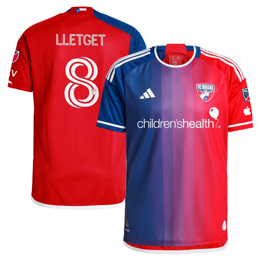 Men's FC Dallas Sebastian Lletget adidas Navy 2024 After Burner Authentic Player Jersey