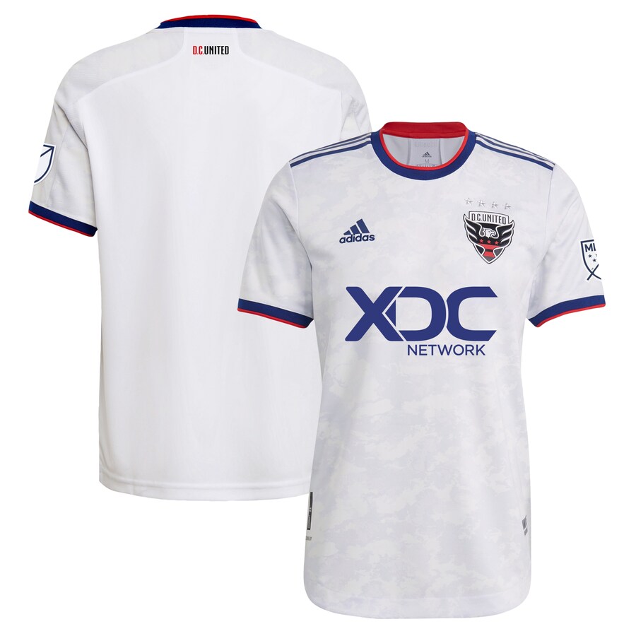 Men's D.C. United adidas White 2022 The Marble Authentic Jersey