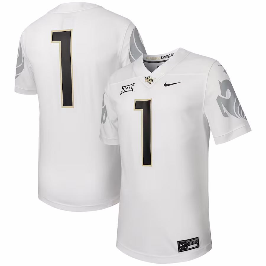 #1 UCF Knights Nike Untouchable Football Replica Jersey - White