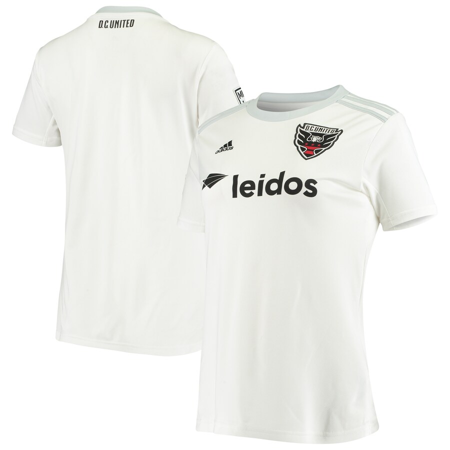 Women's D.C. United adidas White 2020 Away Team Replica Jersey