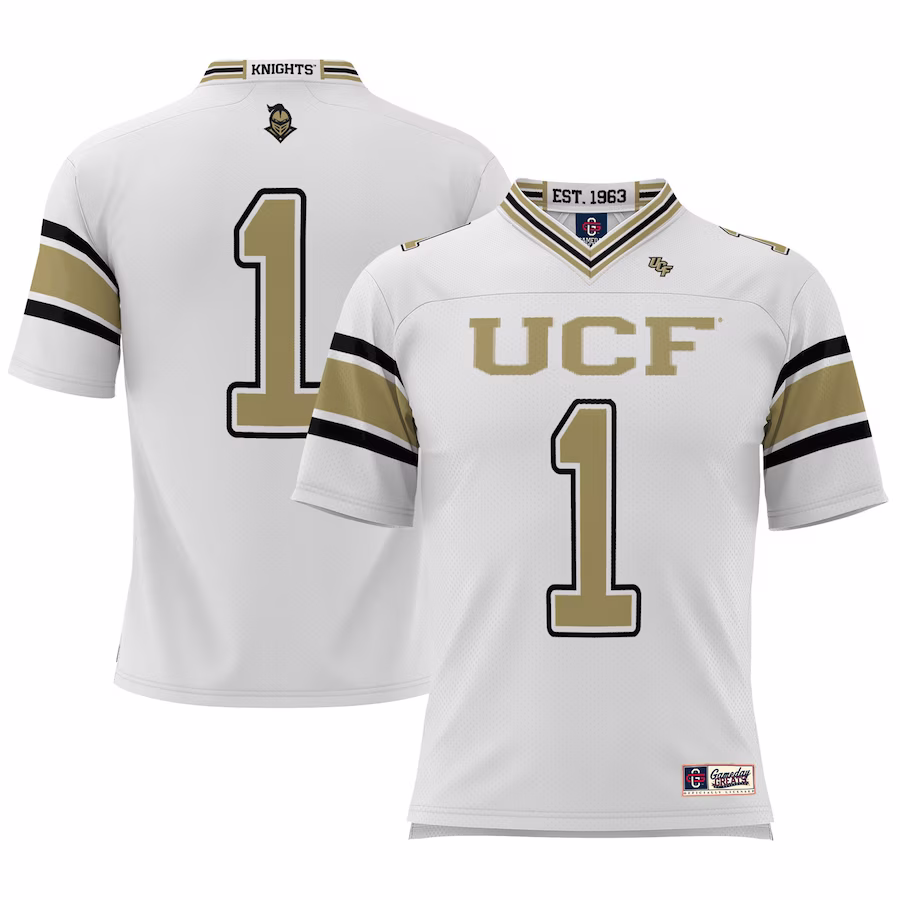 #1 UCF Knights GameDay Greats Football Jersey - Cardinal