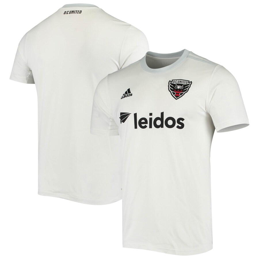 Men's D.C. United adidas White 2020/21 Replica Alternate Jersey