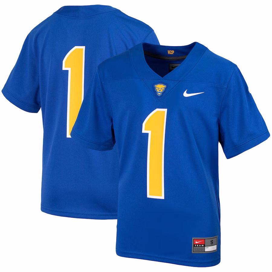 #1 Pitt Panthers Nike Youth Untouchable Football Jersey - Royal