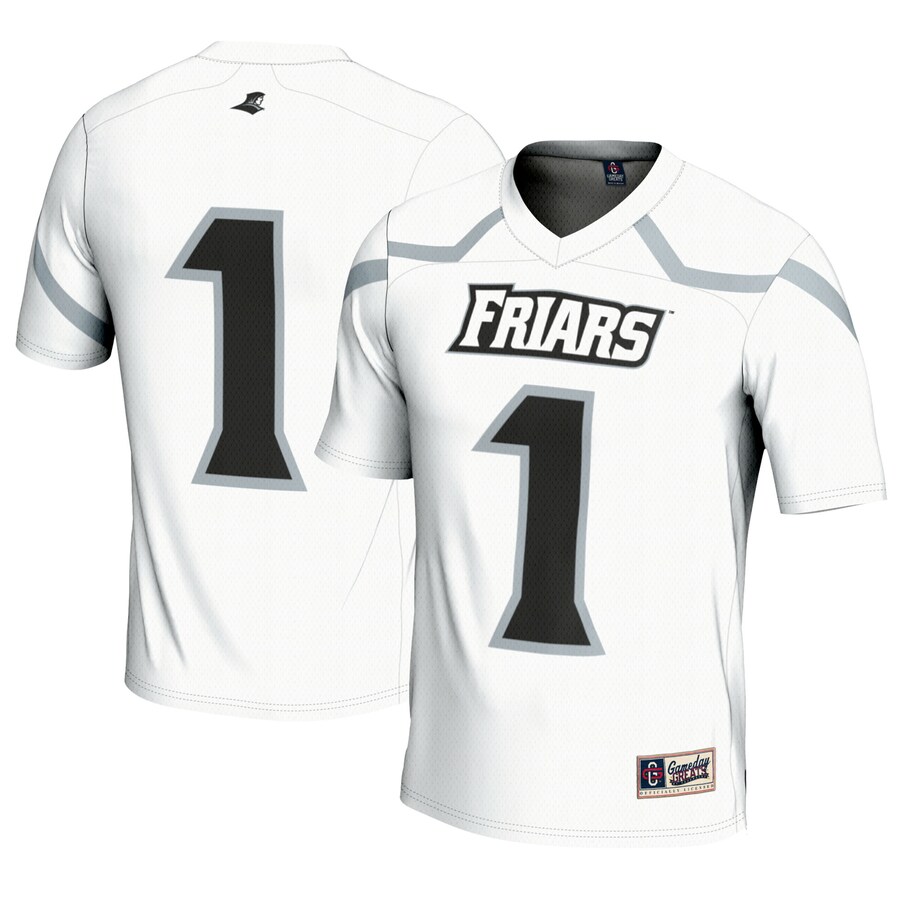 #1 Providence Friars GameDay Greats Youth Lightweight Lacrosse Jersey - White