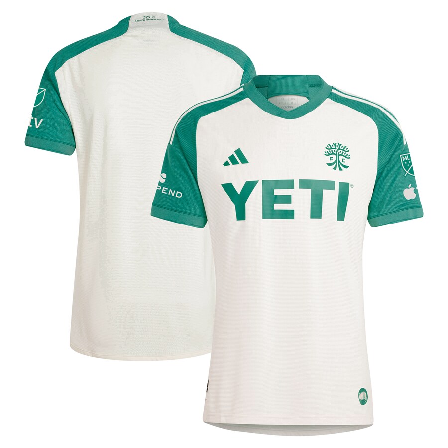 Men's Austin FC  adidas Tan 2024 The Armadillo Kit Authentic Jersey