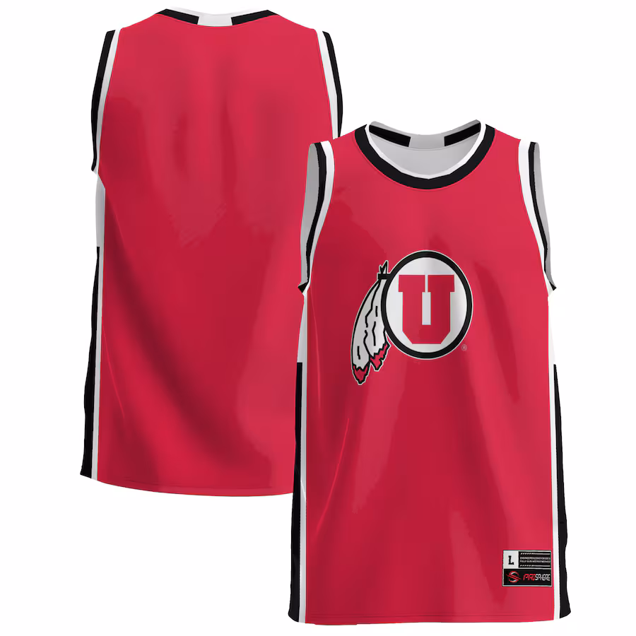 Men's GameDay Greats Red Utah Utes Lightweight Basketball Jersey