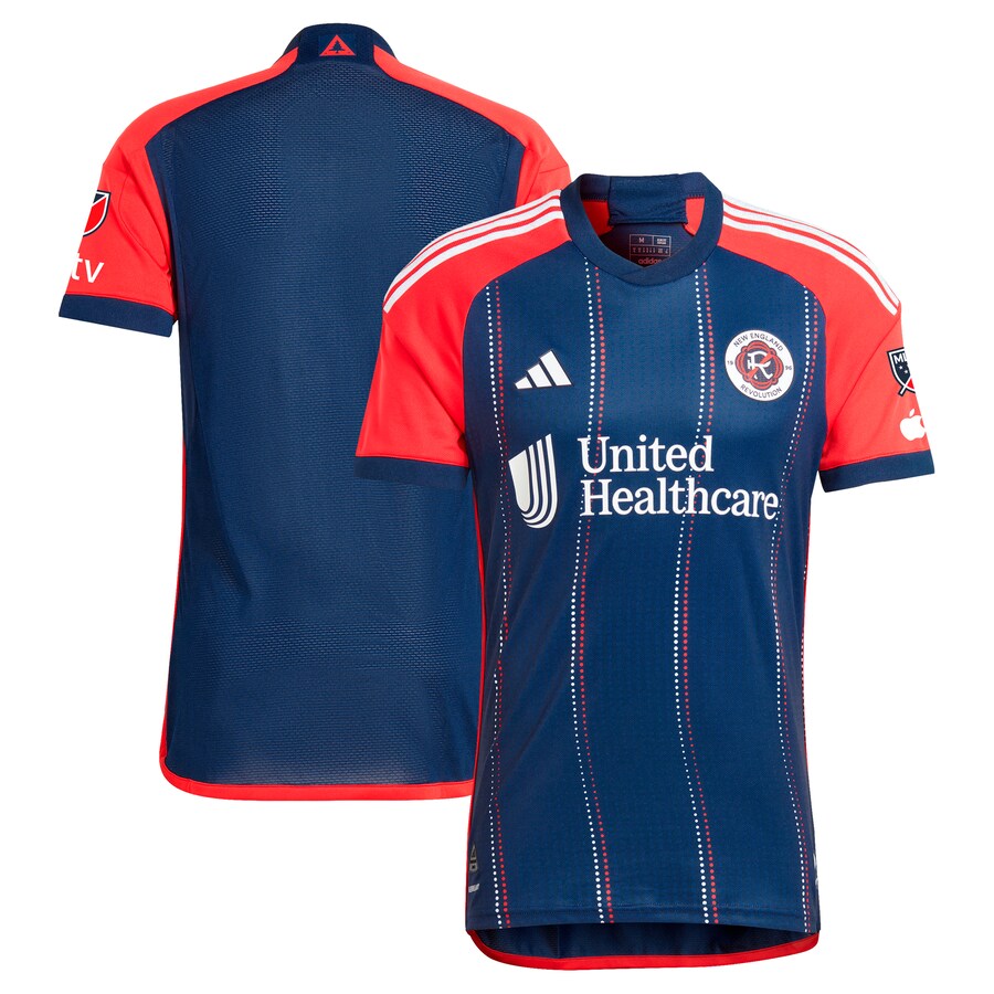 Men's New England Revolution  adidas Navy 2024 Boston Tea Party Authentic Jersey