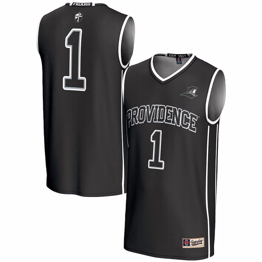 Unisex GameDay Greats #1 Black Providence Friars Lightweight Basketball Jersey