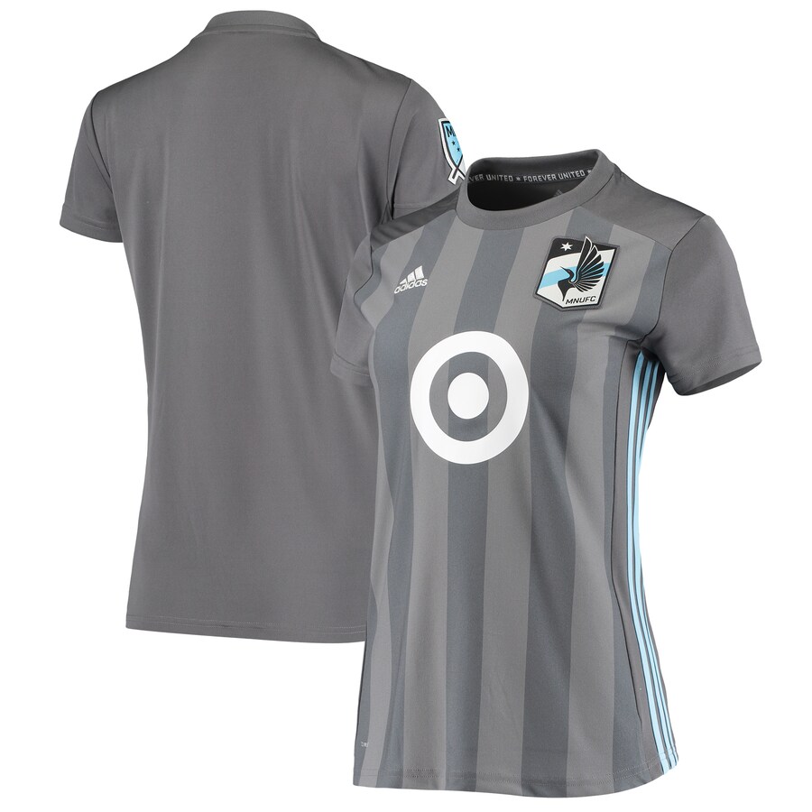 Women's Minnesota United FC adidas Gray 2018/19 Replica Primary Jersey