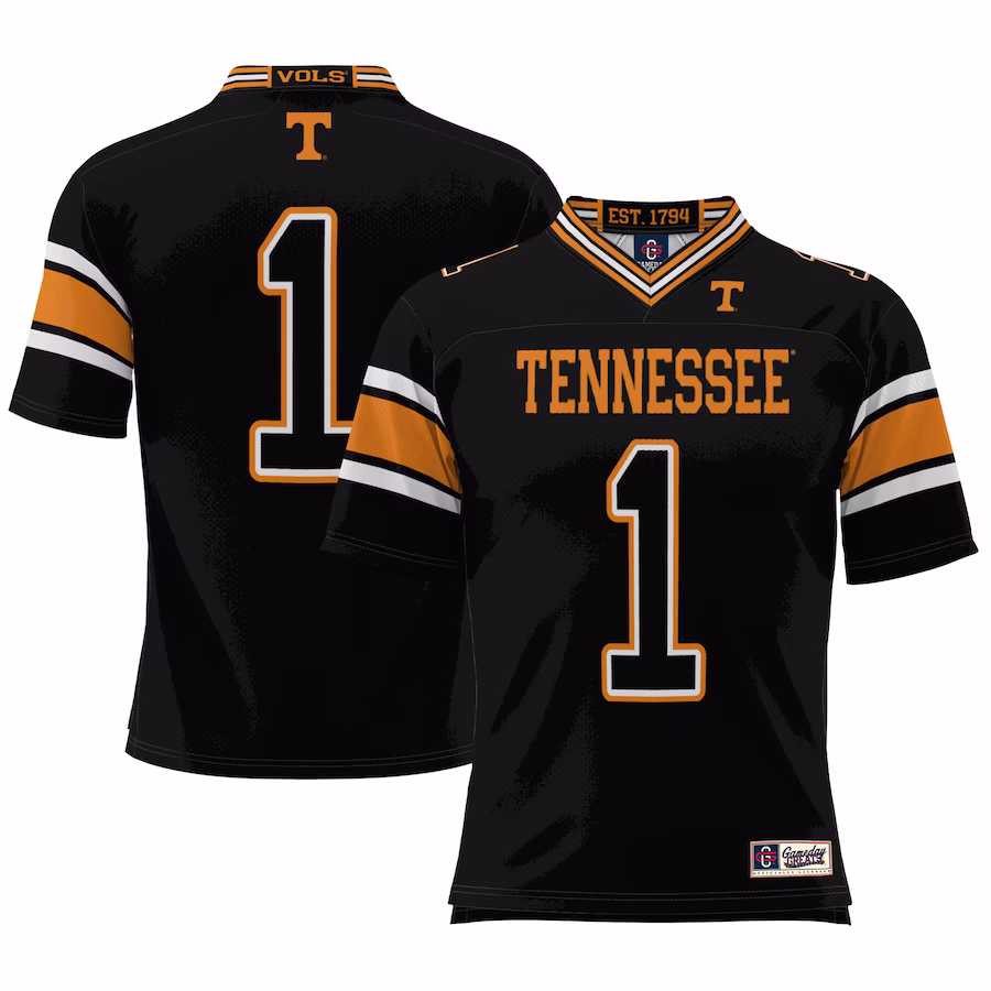 #1 Tennessee Volunteers GameDay Greats Football Jersey - Cardinal