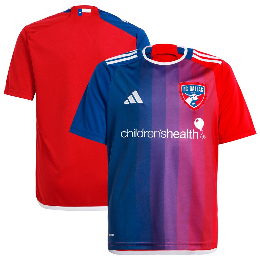 Youth FC Dallas adidas Navy 2024 After Burner Replica Jersey