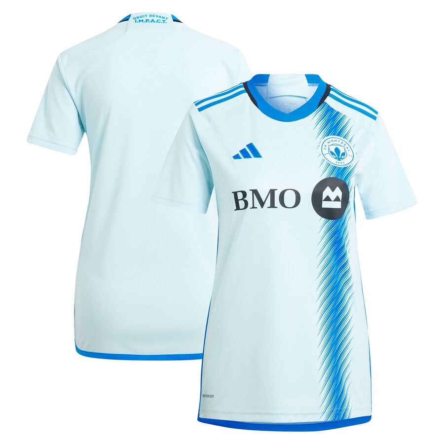 Women's CF Montreal adidas Light Blue 2024 La Main Replica Jersey