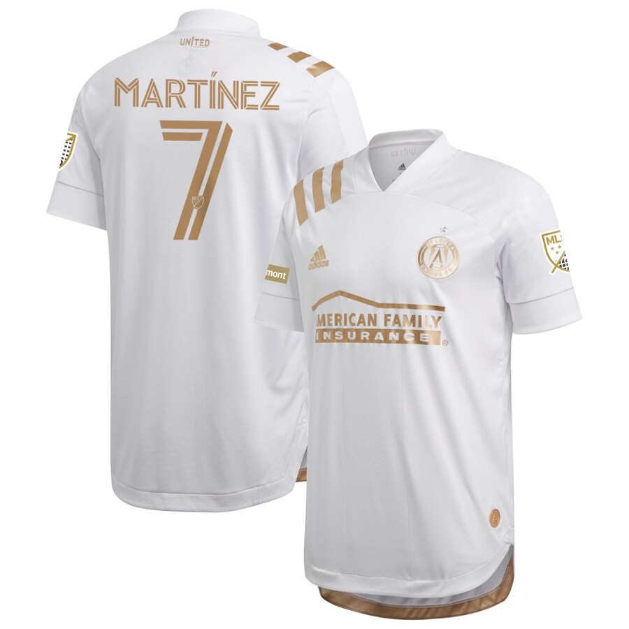 Men's Atlanta United FC Josef Martínez adidas White 2020 Kings Authentic Jersey
