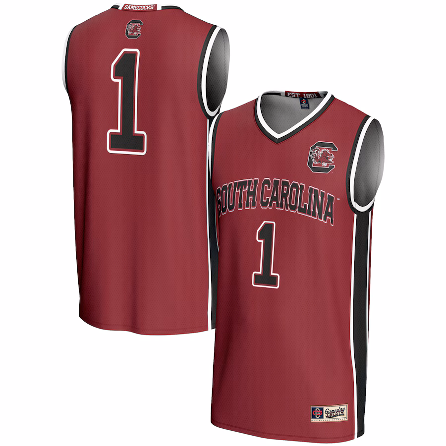 Youth GameDay Greats #1 Garnet South Carolina Gamecocks Lightweight Basketball Fashion Jersey