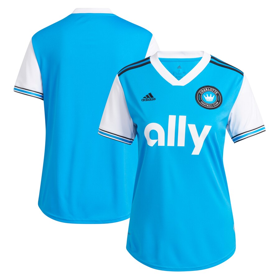 Women's Charlotte FC adidas Blue 2022 Primary Replica Jersey