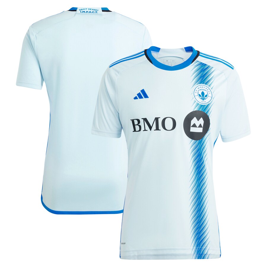 Men's CF Montreal adidas Light Blue 2024 La Main Replica Jersey
