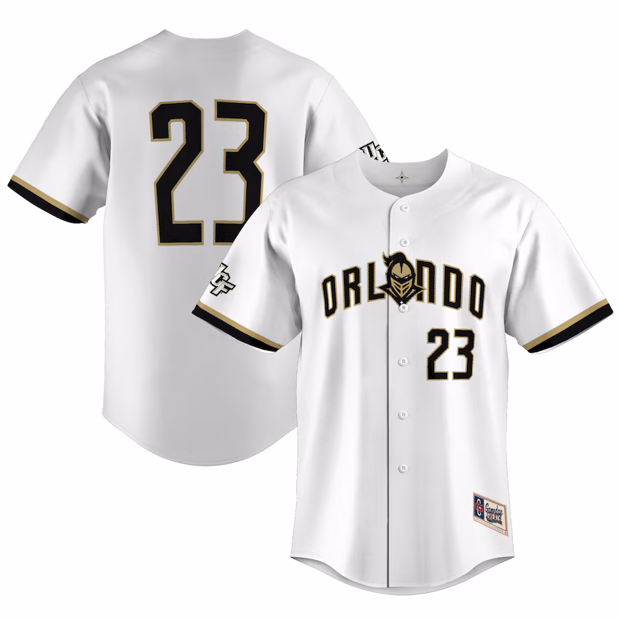 Unisex GameDay Greats #23 White UCF Knights Lightweight Baseball Replica Jersey