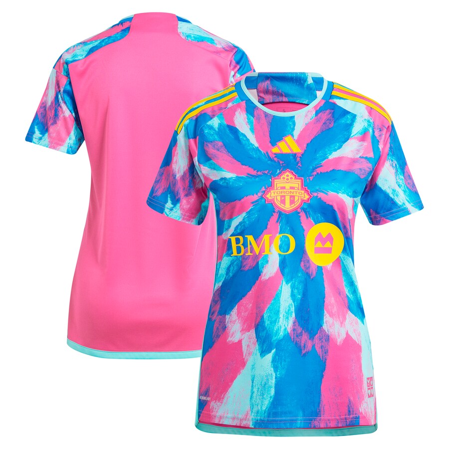 Women's Toronto FC adidas Pink 2023 The Energy Kit Replica Jersey