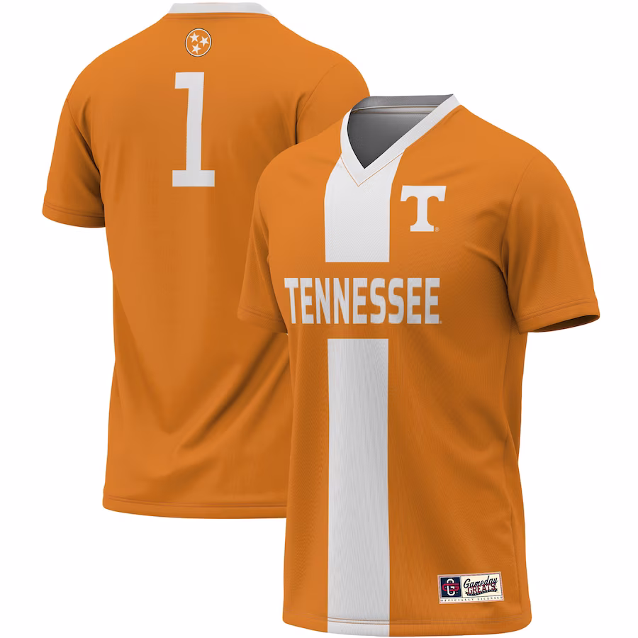#1 Tennessee Volunteers ProSphere Unisex Lightweight Soccer Jersey - Tennessee Orange