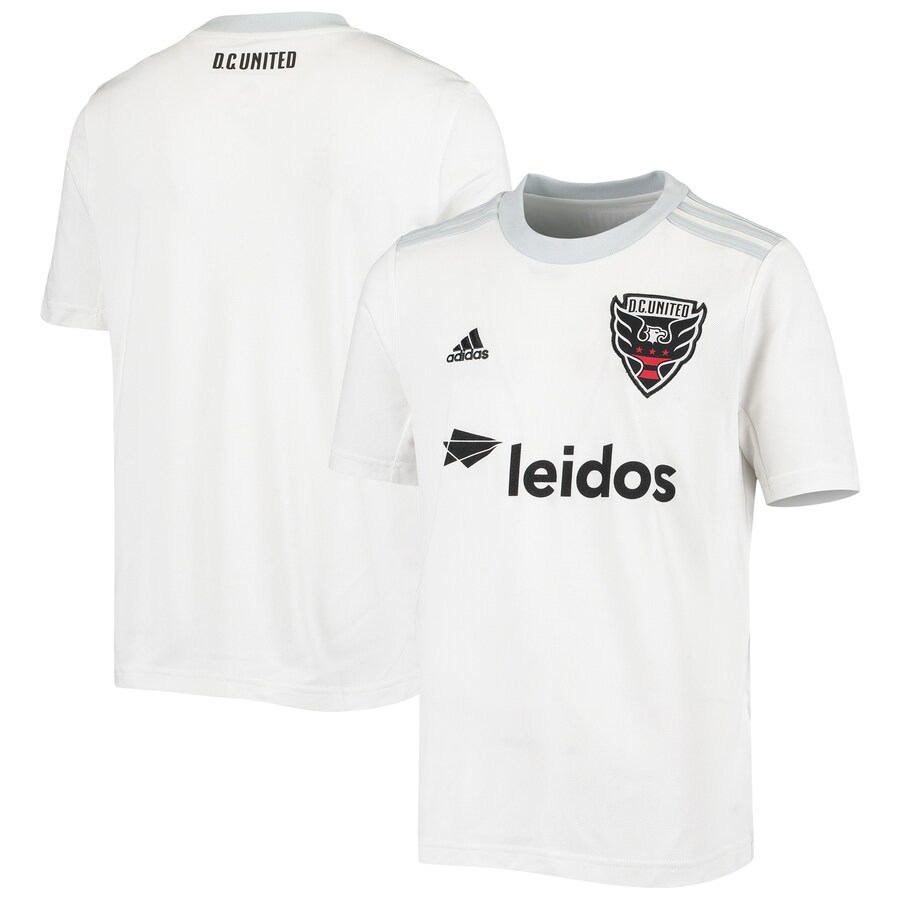 Men's D.C. United adidas White 2019 Away Team Authentic Jersey