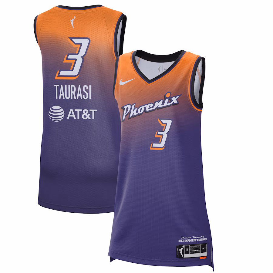 Women's Phoenix Mercury Diana Taurasi Nike Purple 2021 Explorer Edition Victory Player Jersey