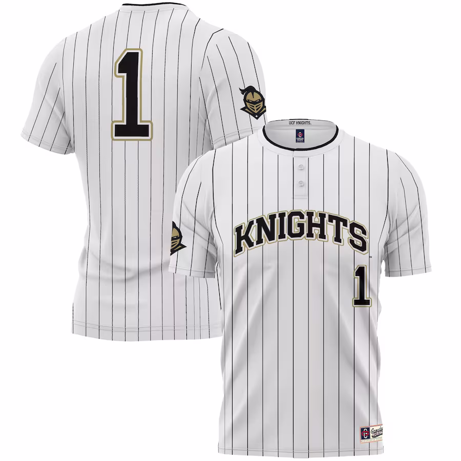 #1 UCF Knights GameDay Greats Lightweight Softball Jersey - White