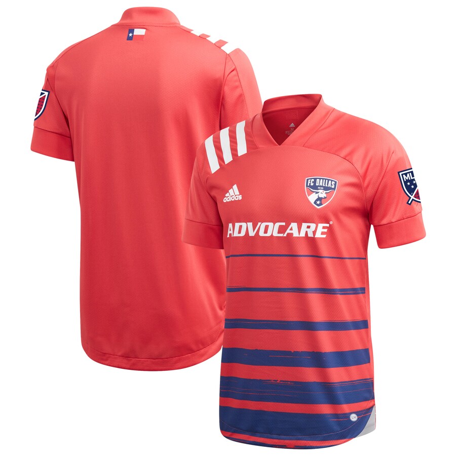 Men's FC Dallas adidas Red 2020 Legacy EQT Authentic Jersey
