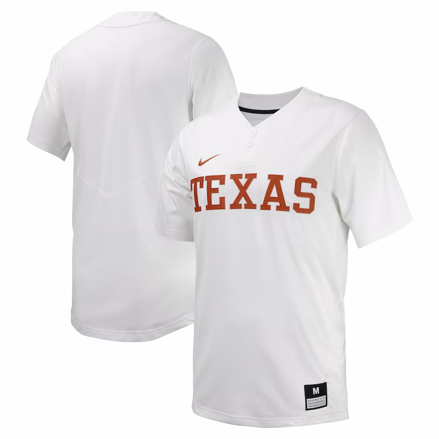 Texas Longhorns Nike Unisex Replica Softball Jersey - White