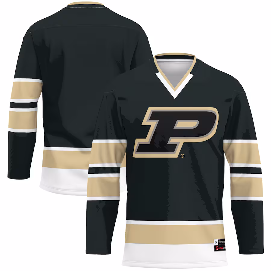 Men's GameDay Greats Gold Purdue Boilermakers Hockey Jersey