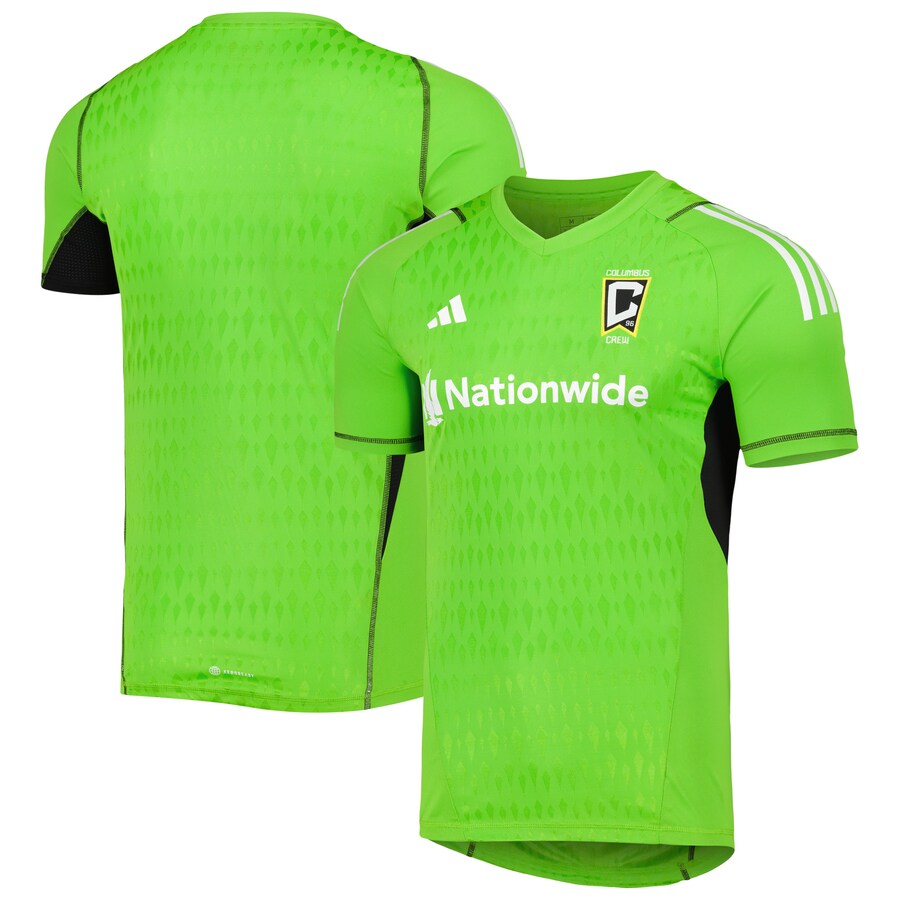 Men's Columbus Crew adidas Green 2023 Replica Goalkeeper Jersey