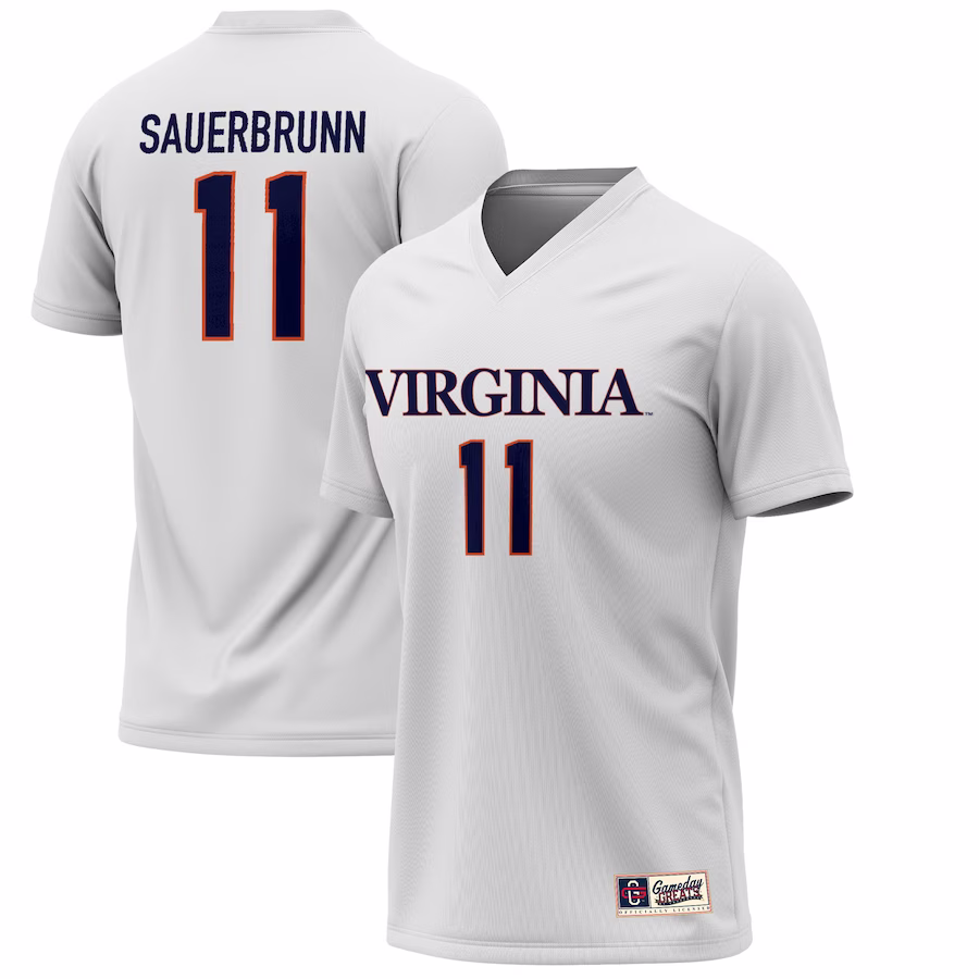 Becky Sauerbrunn Virginia Cavaliers GameDay Greats Lightweight Alumni Soccer Jersey - White
