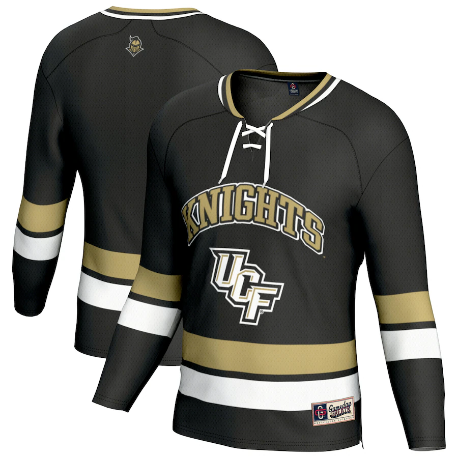 Unisex GameDay Greats Black UCF Knights Spirit Hockey Jersey