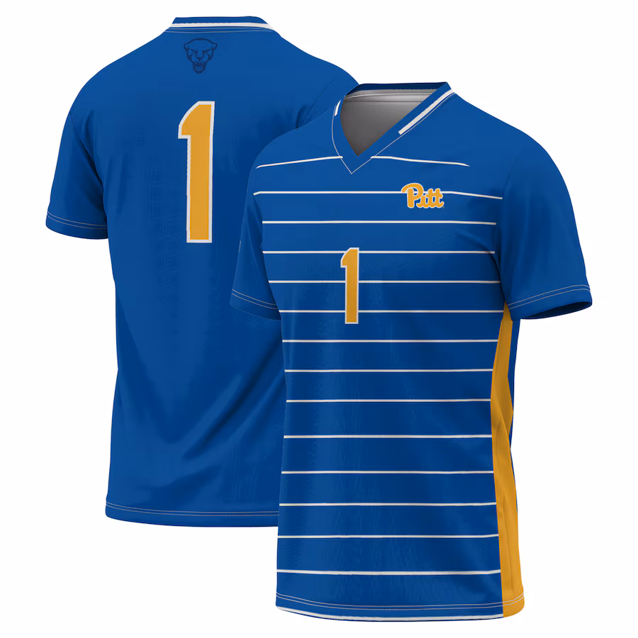 Youth GameDay Greats Royal Pitt Panthers Lightweight Soccer Fashion Jersey