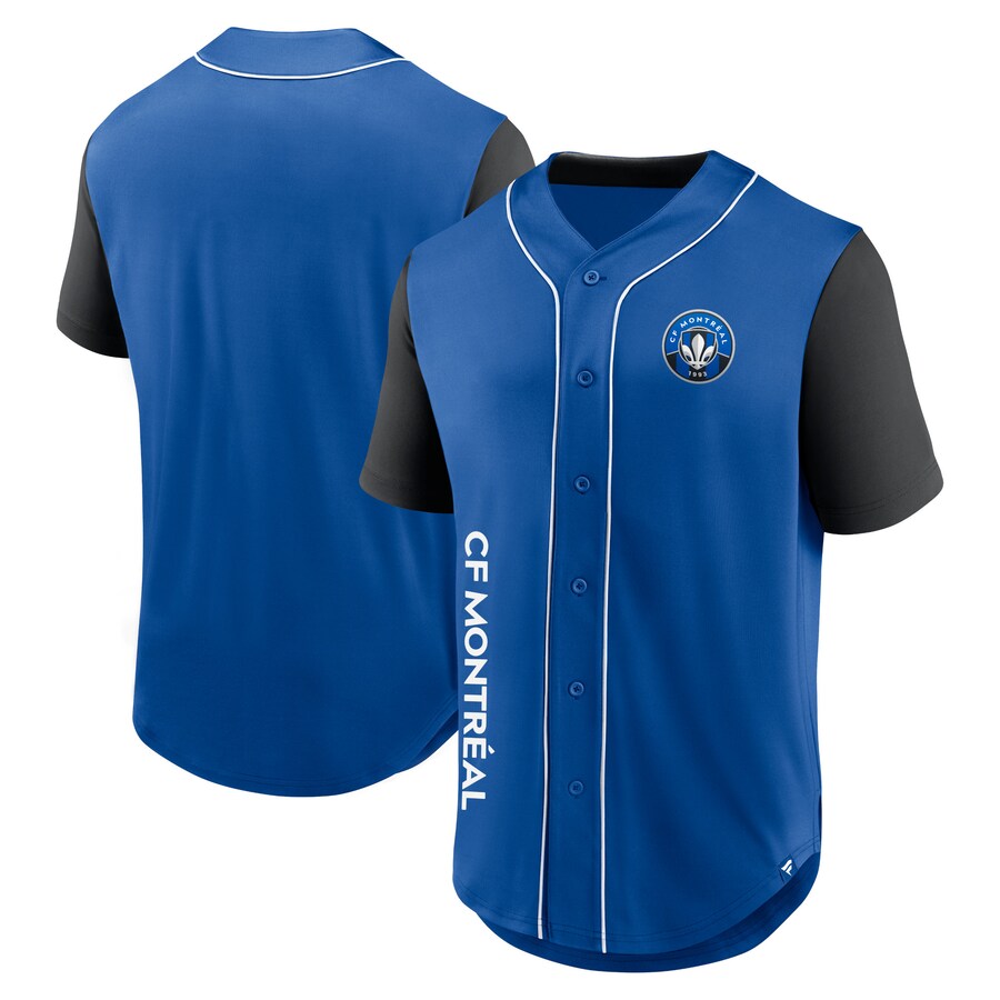 Men's CF Montreal Fanatics Royal Balance Fashion Baseball Jersey