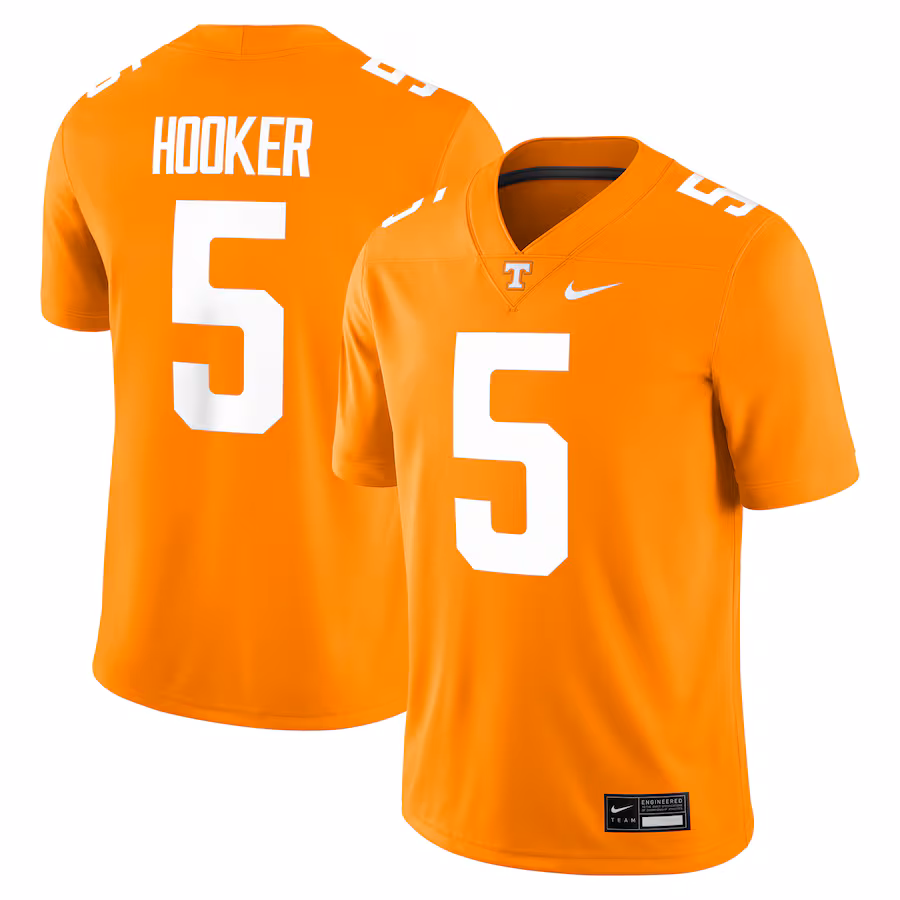 Men's Nike Hendon Hooker Tennessee Orange Tennessee Volunteers Player Game Jersey