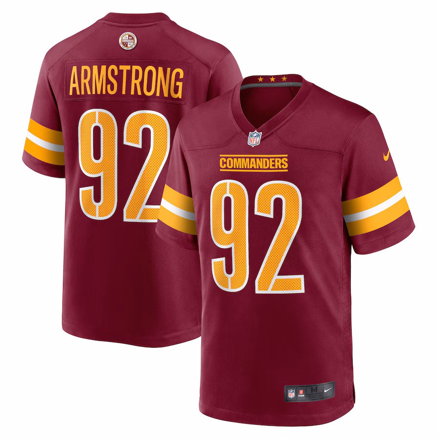 Men's Washington Commanders Dorance Armstrong Nike  Burgundy Game Jersey