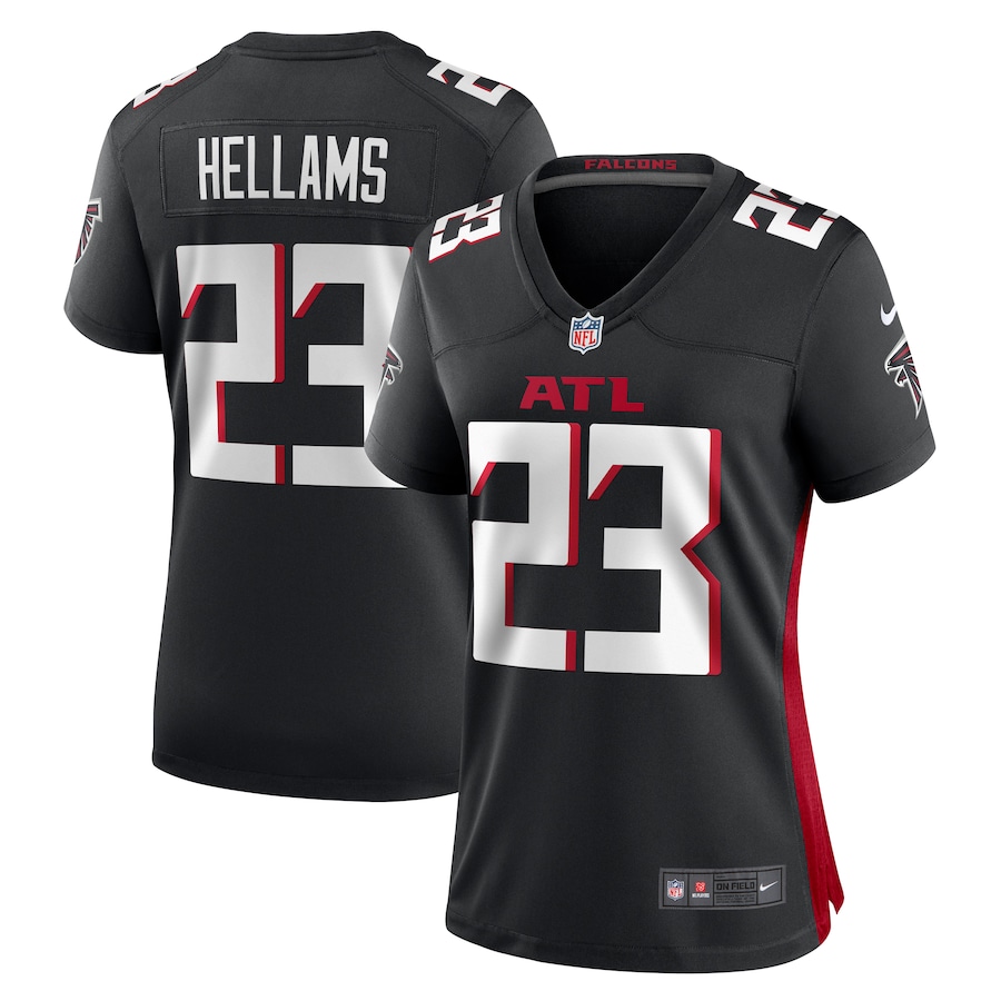Women's Atlanta Falcons DeMarcco Hellams Nike Black Game Jersey