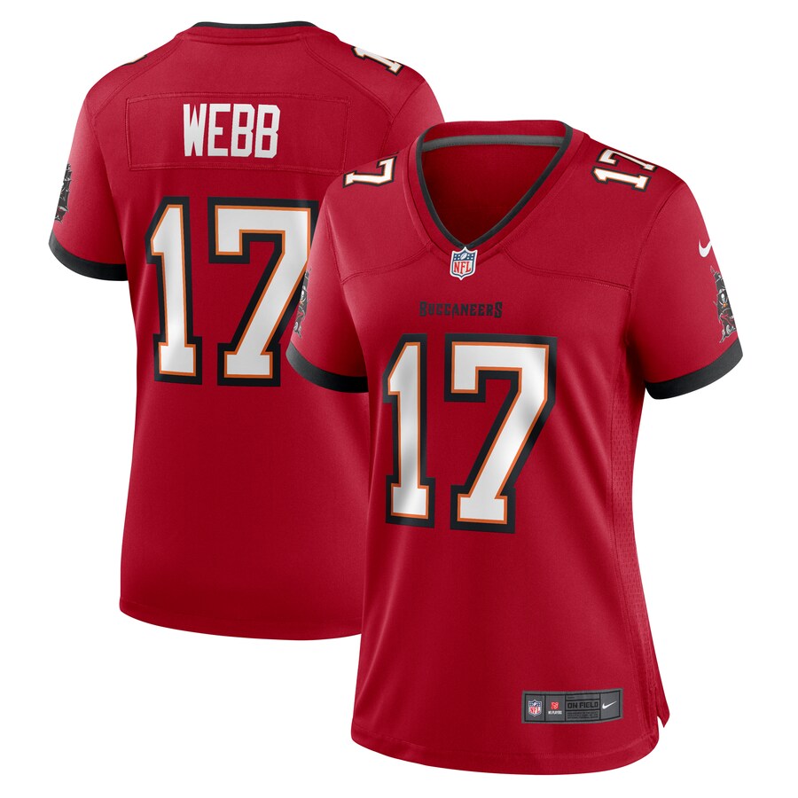 Women's Tampa Bay Buccaneers Raleigh Webb Nike Red Game Jersey