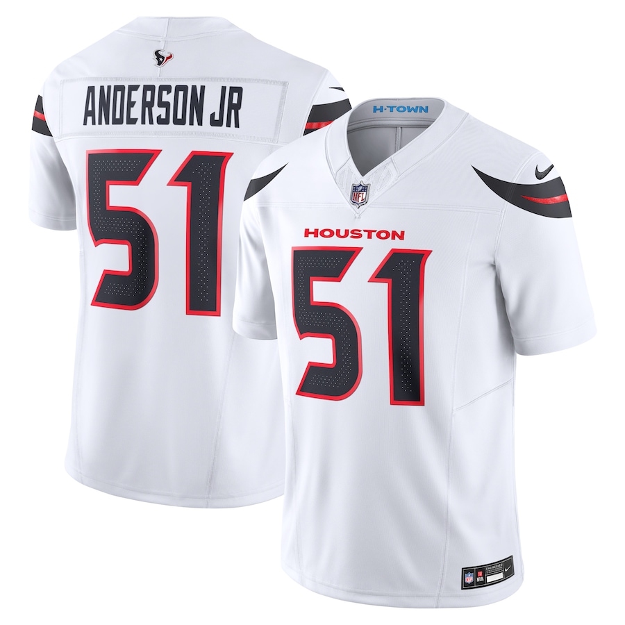Men's Houston Texans Will Anderson Jr. Nike White Vapor F.U.S.E. Limited Jersey