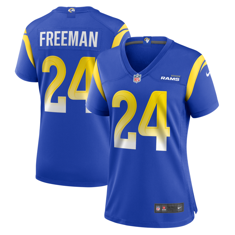 Women's Los Angeles Rams Royce Freeman Nike Royal Game Jersey