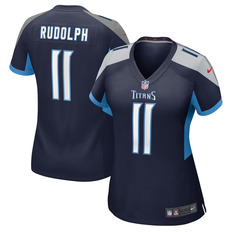 Women's Tennessee Titans Mason Rudolph Nike Navy Game Jersey