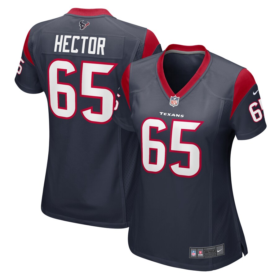 Women's Houston Texans Bruce Hector Nike Navy Game Jersey